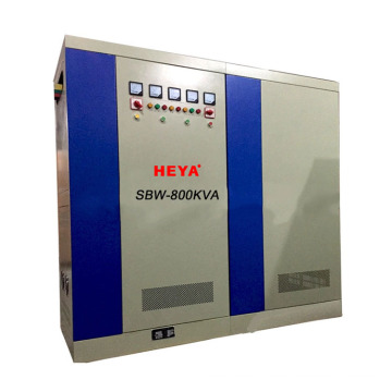 SBW 100KVA 500KVA 800KVA 1000KVA 2000KVA Série SBW Grande puissance stabilisateur / régulateur de tension de tension automatique pour une utilisation de l&#39;industrie